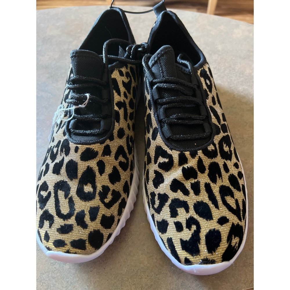 Gold & Black Sparkle Animal Print — 11